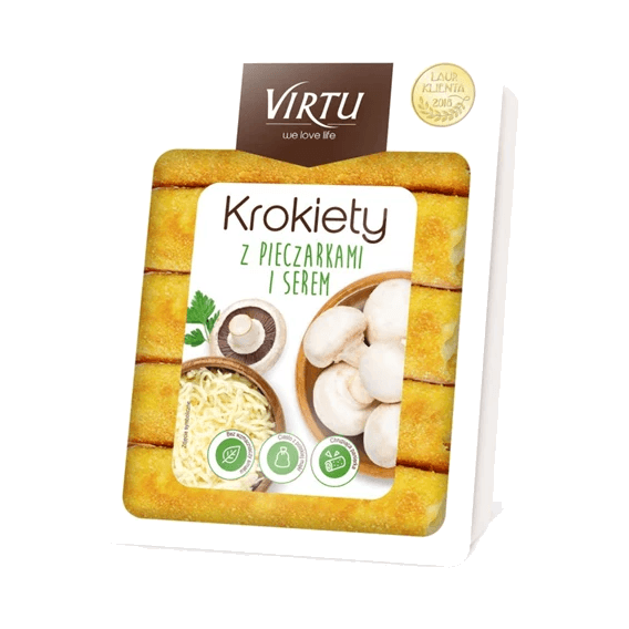 VIRTU KROKIETY Z PIECZARKAMI I SEREM