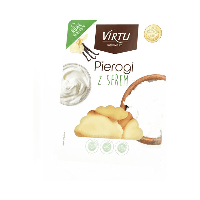VIRTU PIEROGI Z SEREM 1KG