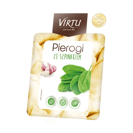 VIRTU PIEROGI ZE SZPINAKIEM 400G