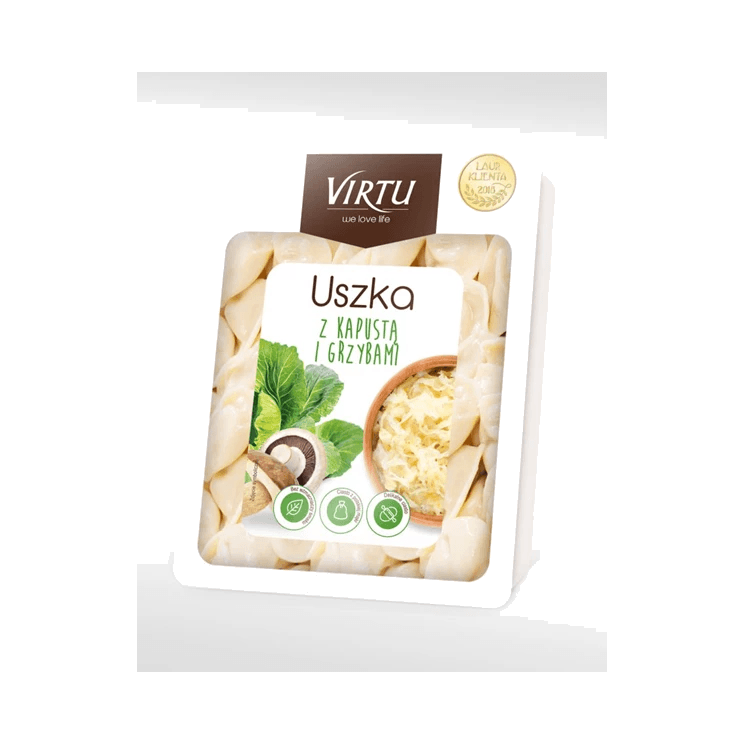 VIRTU USZKA Z KAPUSTĄ I GRZYBAMI 400