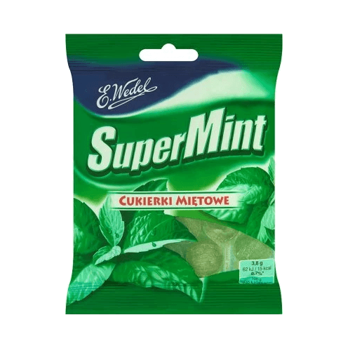 WEDEL CUKIERKI SUPERMINT 90G