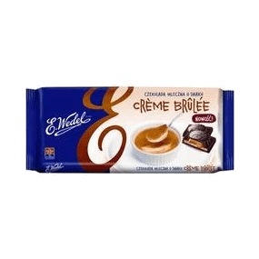 WEDEL CZEKOLADA.MLECZ.CREME BRUL.289