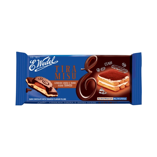 WEDEL CZEKOLADA.MLECZ.TIRAMISU 293G
