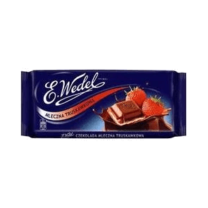 WEDEL CZEKOLADA MLECZNA TRUSKAWKA 10