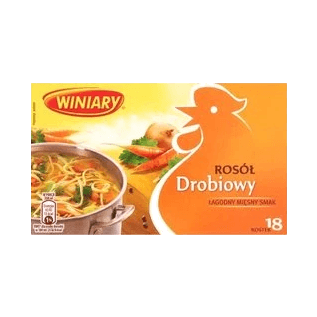 WINIARY BULION DROBIOWY KOSTKA 180G