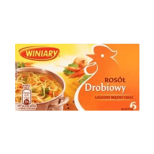 WINIARY BULION DROBIOWY KOSTKA 60G