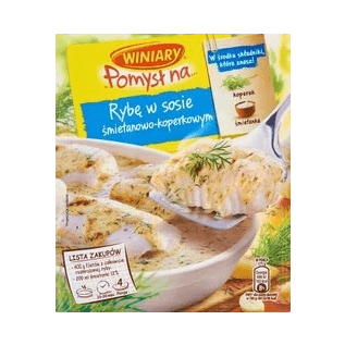 WINIARY POM.NA RYBĘ W SOSIE ŚMIET.32