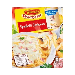 WINIARY POM.NA SPAGH.CARBONARA 34G