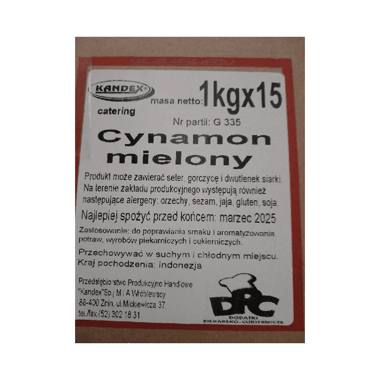 PIEKARNIA KANDEX CYNAMON 1KG