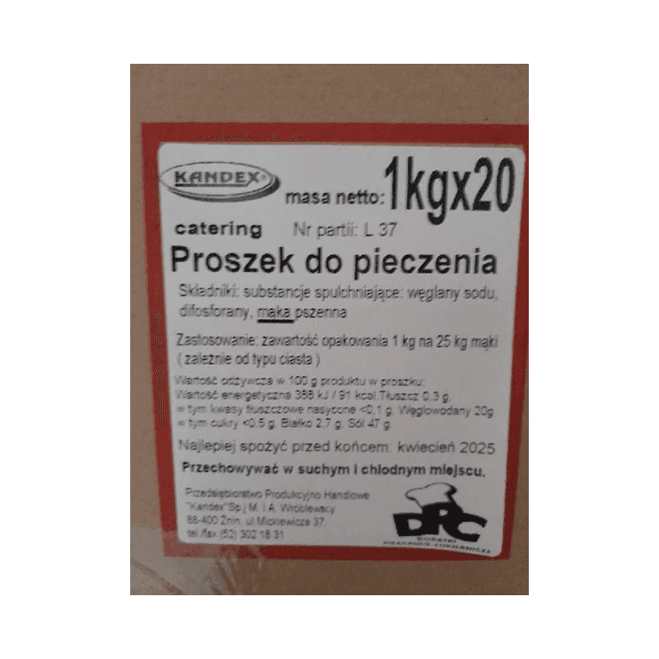 PIEKARNIA KANDEX PROSZEK DO PIECZENI