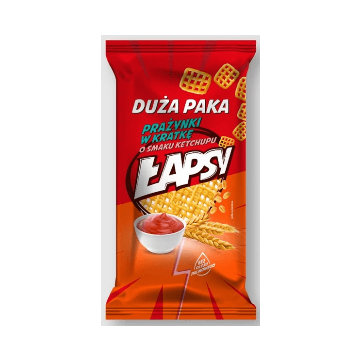 TBM ŁAPSY PRAŻ.W KRATKĘ KETCHUP 110G