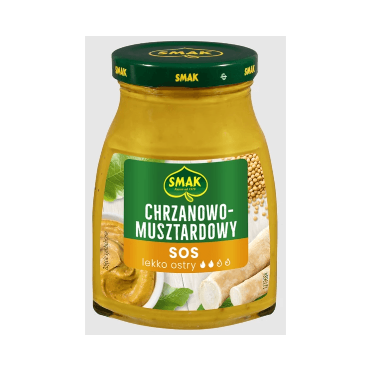 SMAK SOS CHRZANOWO-MUSZTARDOWY 175G