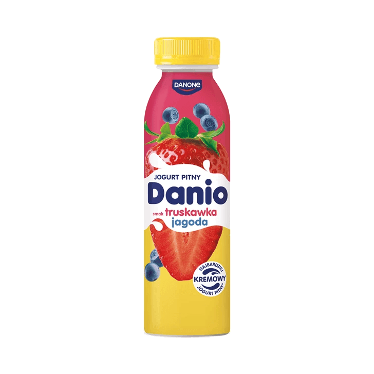 DANONE DANIO PITNY TRUSKAWKA-JAGODA