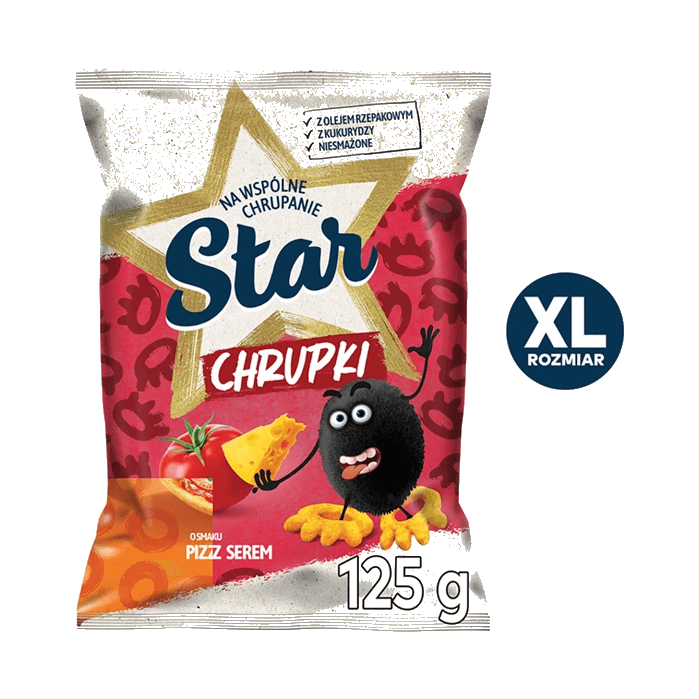 STAR 8976 CHRUPKI POMIDOR Z SER 125G