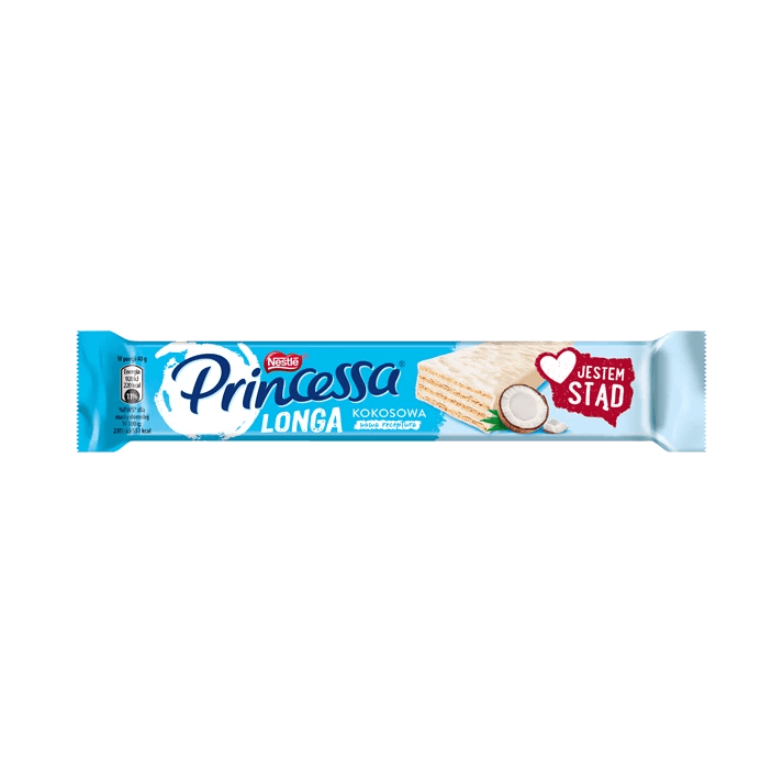 PRINCESSA LONGA KOKOS 40G