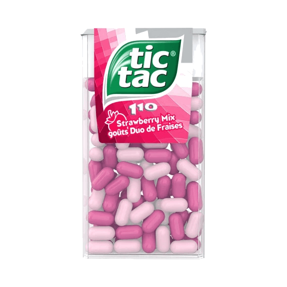 TIC TAC STRAWBERRY MIX 54G