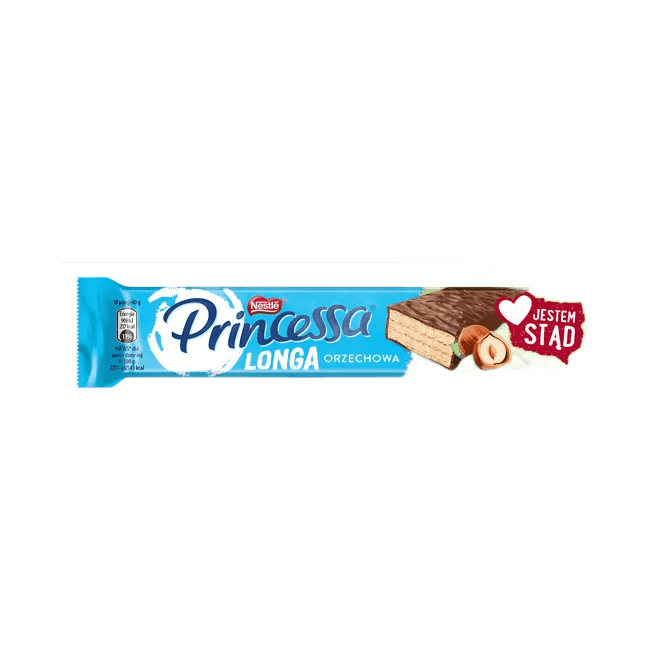 PRINCESSA LONGA ORZECHOWA 40G