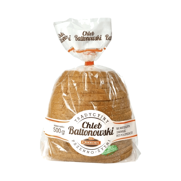 OSKROBA CHLEB BALTONOWSKI KROJONY 50