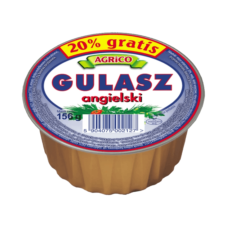 AGRICO GULASZ ANGIELSKI 156G