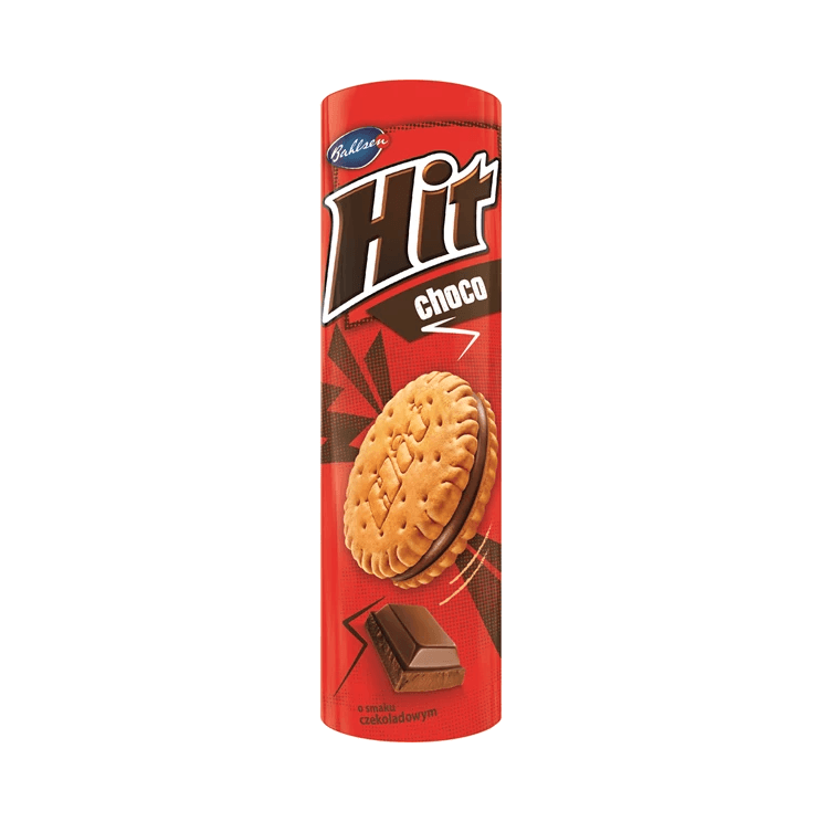 BAHLSEN HIT CHOCO CZEKOLADOWE 220G