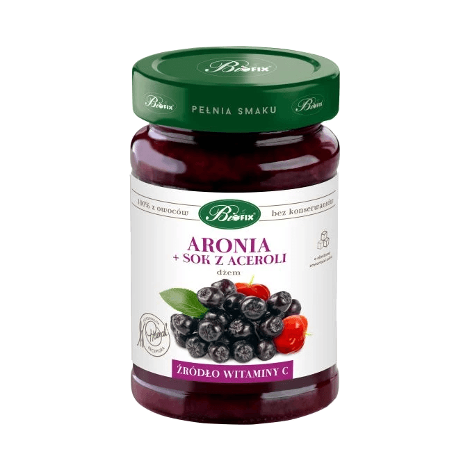 BIFIX DŻEM ARONIA Z ACEROLĄ 290G