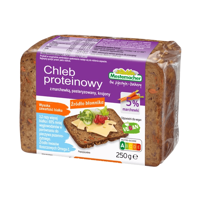 BENUS CHLEB PROTEIN MARCHEW250G(263)