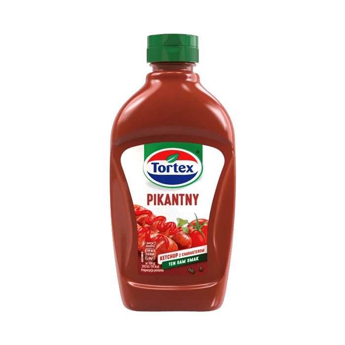 TORTEX KETCHUP PIKANTNY 470G