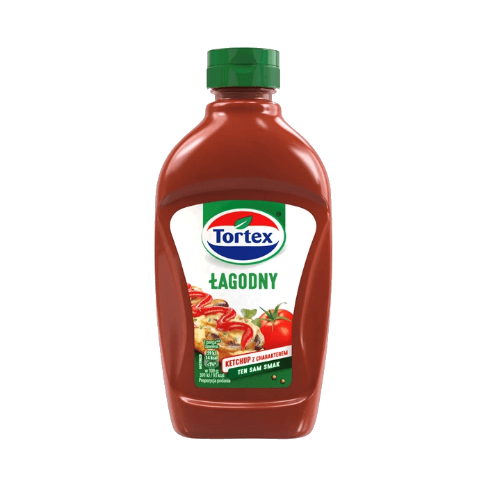 TORTEX KETCHUP ŁAGODNY 470G
