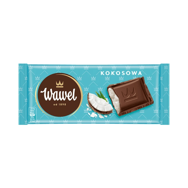 WAWEL CZEKOLADA KOKOSOWA 87G