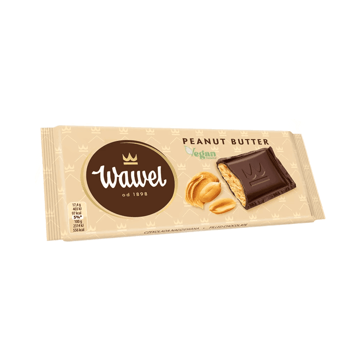 WAWEL CZEKOLADA PEANUT BUTTER 87G