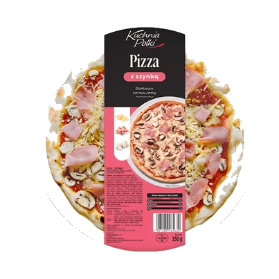 KUCHNIA POLKI PIZZA Z SZYNKĄ  350G