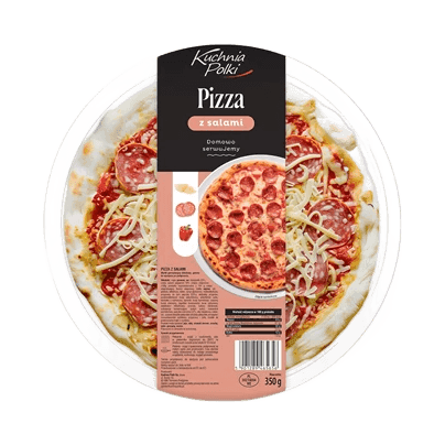 KUCHNIA POLKI PIZZA Z SALAMI  350G