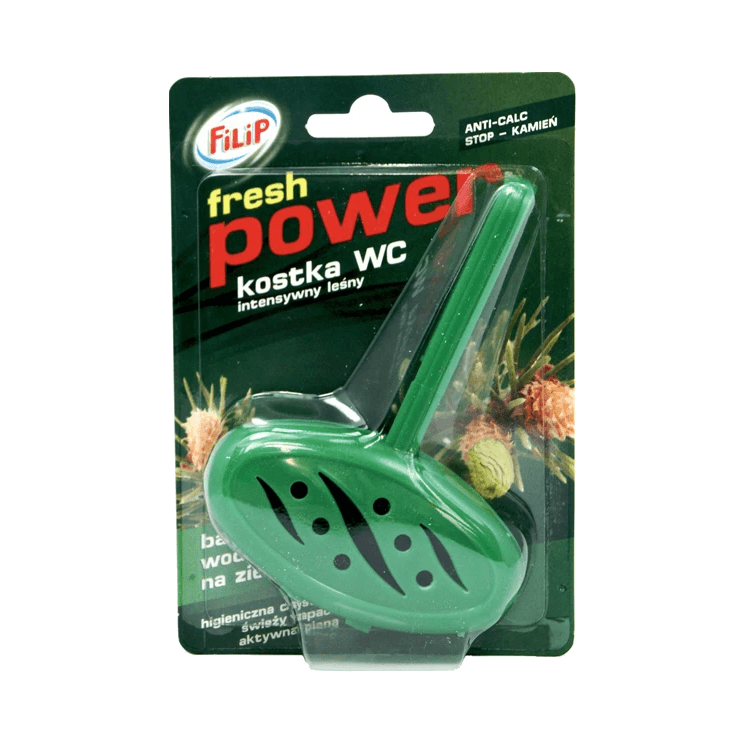 FILIP KOSTKA BARWIĄCA WC ZIELONA 40G