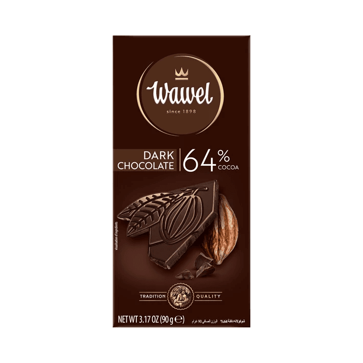 WAWEL CZEKOLADA DARK 64% COCOA 90G