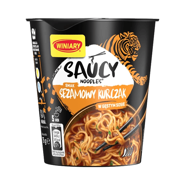 WINIARY NUDLE SEZAMOWY KURCZAK 75G