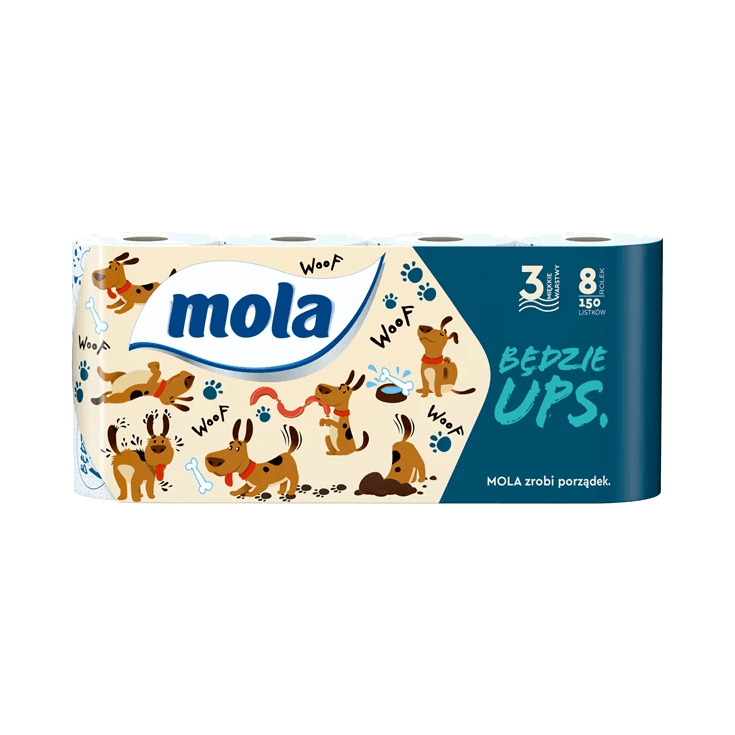 MOLA PAPIER TOALETOWY UPS A'8