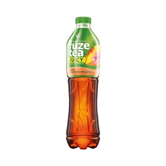 FUZE TEA JUICY BRZOSKW.I HIBISK.1,5L