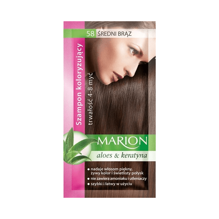MARION SASZETKA S58 ŚREDNI BRĄZ 40ML