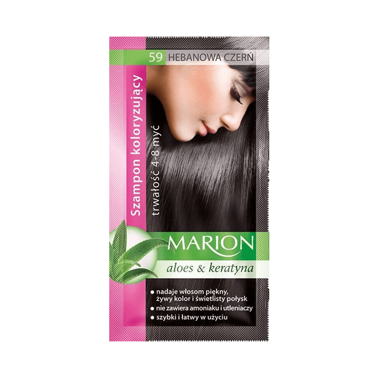 MARION SASZETKA S59 HEBAN.CZERŃ 40ML