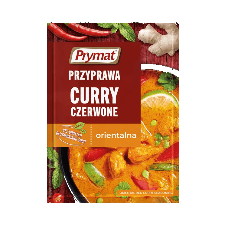PRYMAT CURRY CZERWONE 20G