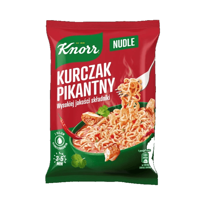 KNORR NUDLE KURCZAK PIKANTNY 63G