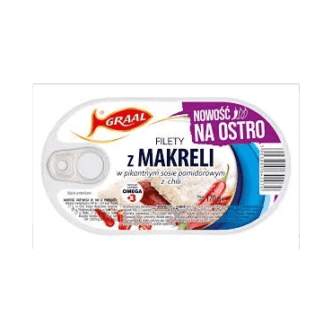 GRAAL FILETY Z MAKRELI W SOS PIKAN P