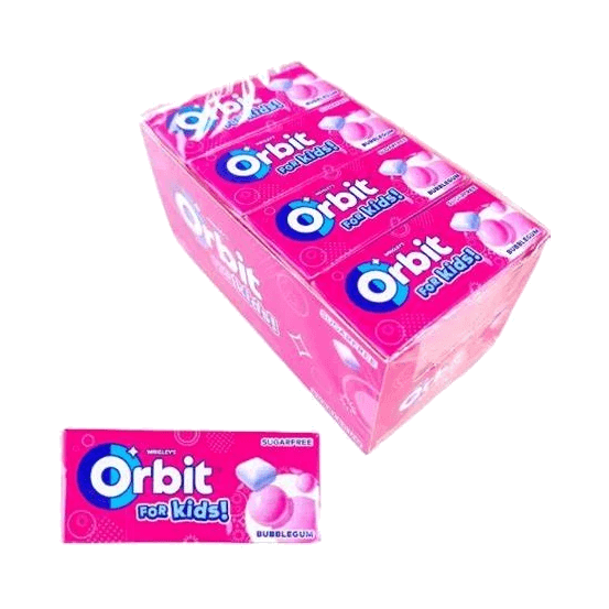 ORBIT GUMA FOR KIDS BUBBLEGUM 14,4G