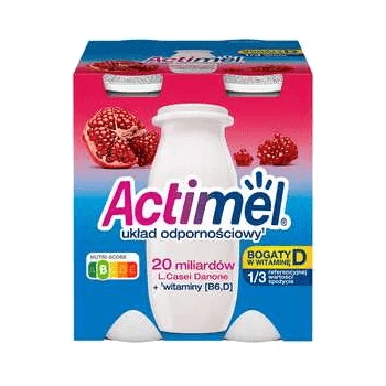 DANONE ACTIMEL GRANAT 4X100G