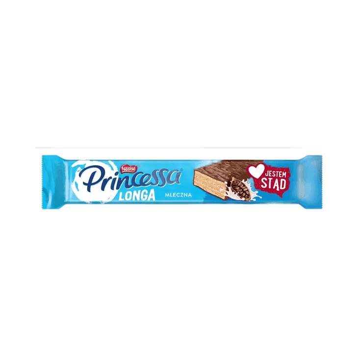 PRINCESSA LONGA MLECZNA 40G