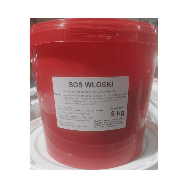 PIEKARNIA SOS WŁOSKI 5 KG