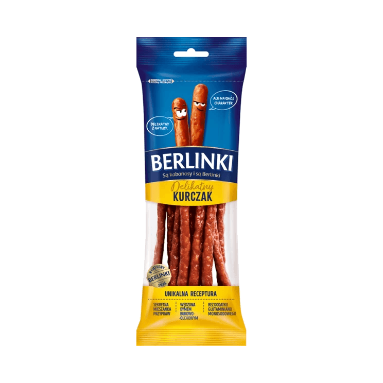 MORLINY BERLINKI KABANOS KURCZAK 85G