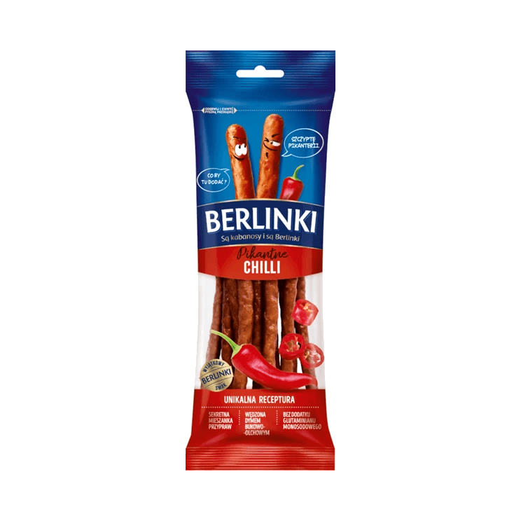 MORLINY BERLINKI KABANOS PIKAN. CHIL