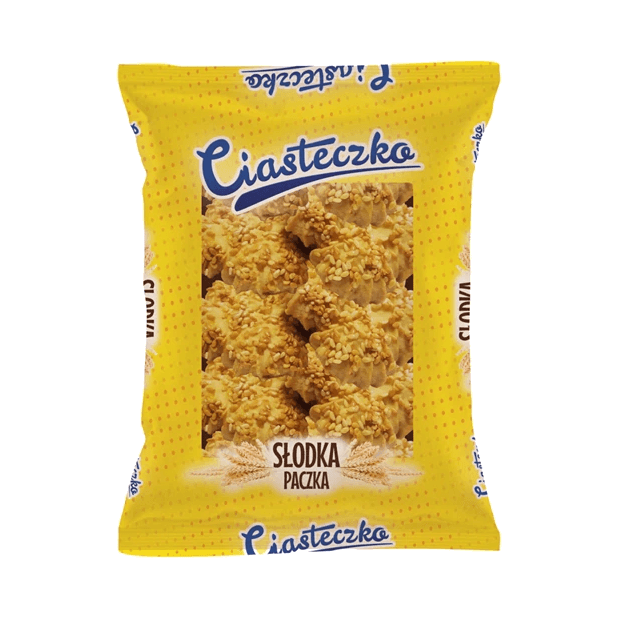 SŁODKA PACZKA CIASTKA Z SEZAMEM 200G