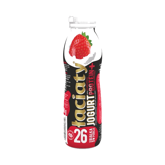 MLEKPOL ŁACIATY JOGURT TRUSKAWKOWY